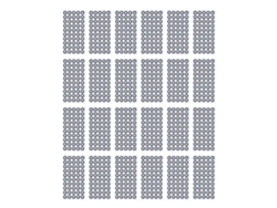 Marcadores reflectantes de escaneo 3D de 6 mm, 1200 unidades, puntos de referencia