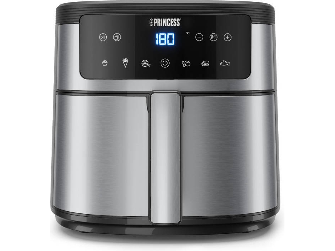 Freidora de Aire PRINCESS PRINCES 01.182463.01.001 AirFryer (6 L - Negro/Inox)