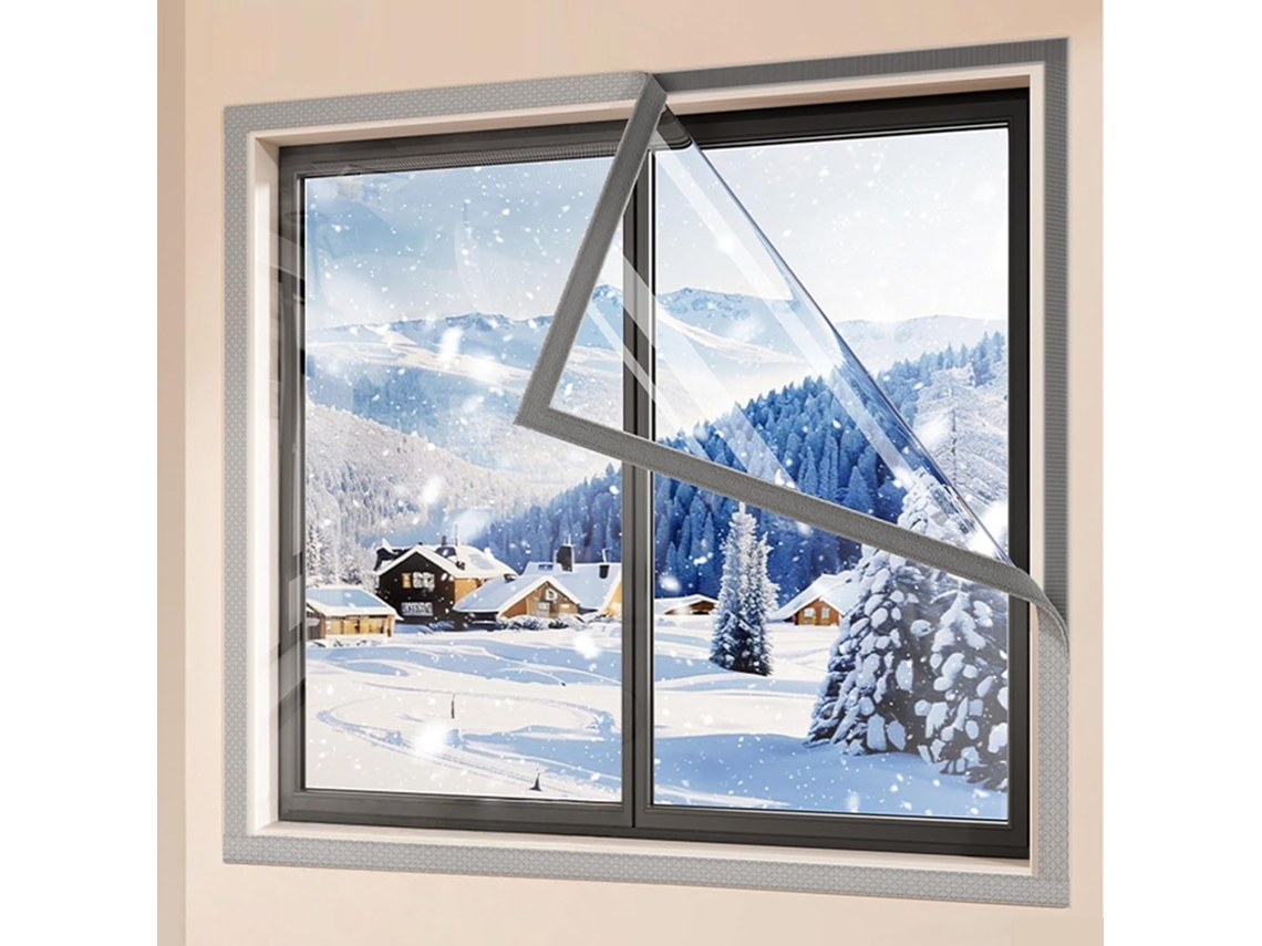 Lámina Transparente De Aislamiento Térmico Para Ventanas, Lámina Ventanas Resistente A La Intemperie, Alta ...