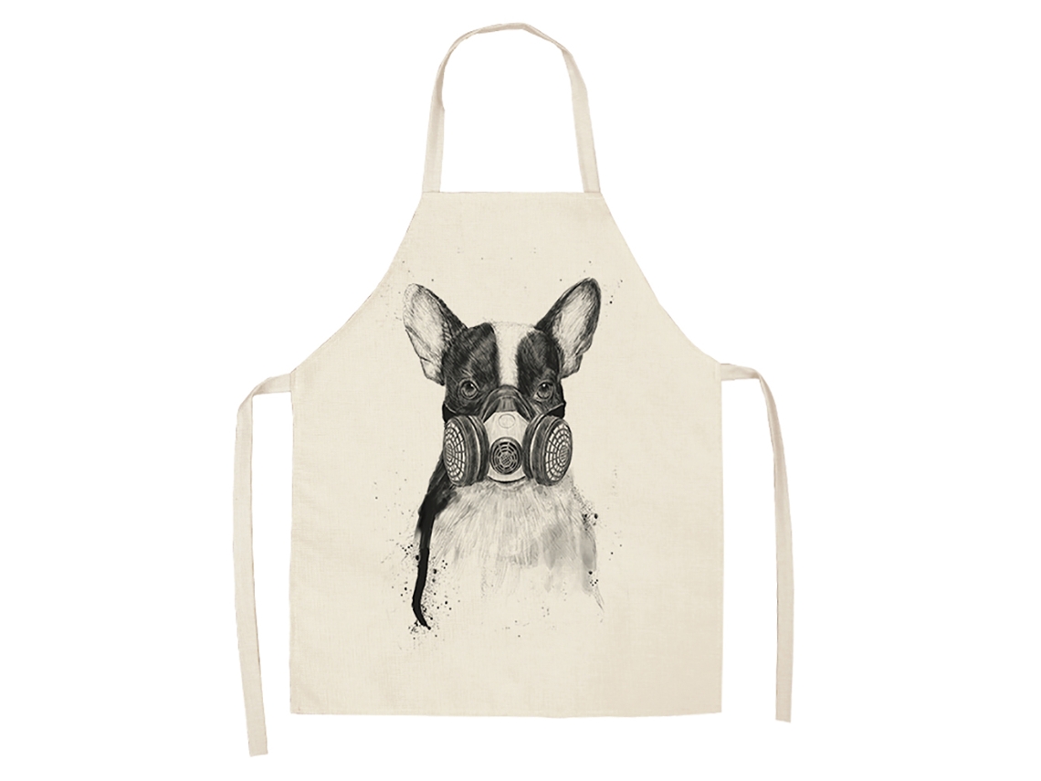 Primer delantal de cocina en el agua con el padre de un cachorro regordete WQ0027 6 S/MARK