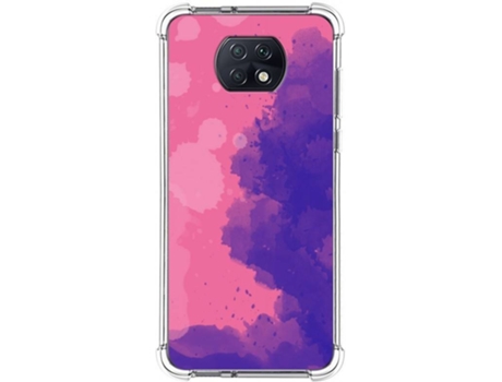 Carcasa Xiaomi Redmi Note 9T 5G TUMUNDOSMARTPHONE Acuarela 07 Multicolor