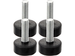 Patas 4 Piezas Ajustables Goma Muebles Antideslizantes