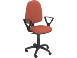 Silla de Escritorio Operativa PYC Ayna Marrón BF (Brazos Fijos - Tejido)