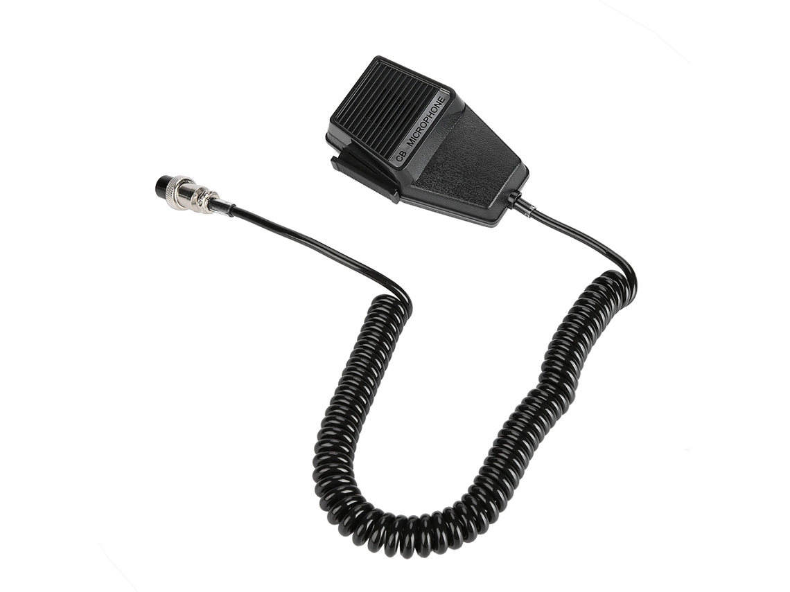 Micrófono Con Altavoz De 4 Pines Para Transceptor De Radio Cb Cobra (walkie-talkie)