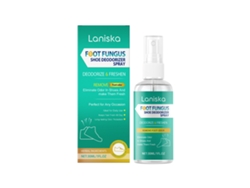 Desodorante en spray eficaz para zapatos con mucha transpiración.
