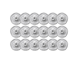 Accesorios para aspiradora robot, filtro HEPA, cepillos de repuesto y paños de fregona, 18 piezas OEM