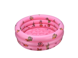 Piscina Hinchable Redonda Para Bebés De 80 Cm, De Material Suave, Para Jardín E Interior.