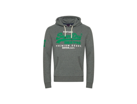 Sudadera SUPERDRY (M - Gris)