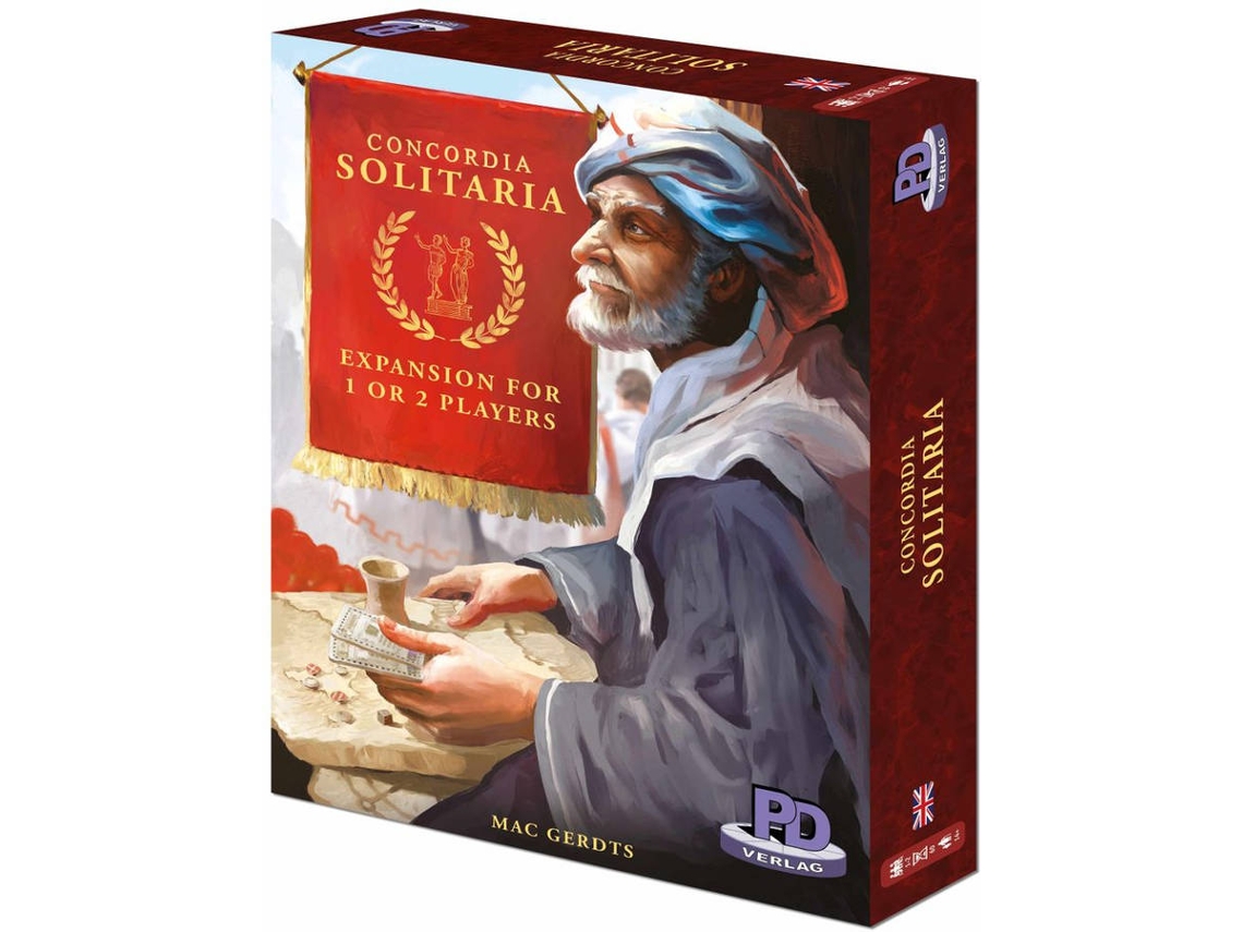 Juego de Mesa RIO GRANDE GAMES Concordia Solitaria (Edad Minima: 14 años)