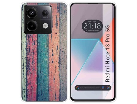 Funda para Xiaomi Redmi Note 13 Pro 5G 10 TUMUNDOSMARTPHONE Multicolor