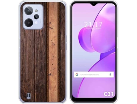 Carcasa para Realme C31 TUMUNDOSMARTPHONE Dibujos Madera 05 Multicolor