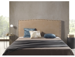 Cabecero Ambar Para Cama De 135 De Tela Camel 154X115X8 MATRIS