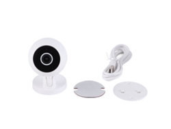 Cámara De Seguridad Inalámbrica De 2 Mp, 1080p, Wifi 2.4g, 360 Grados, Llamada De Voz, Para Interiores Y Dúplex.
