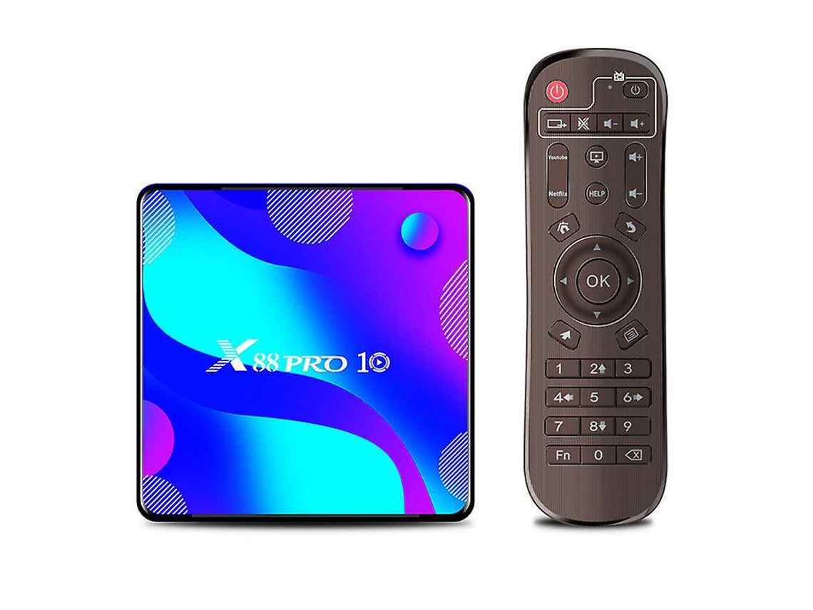 Android Tv Box Yizhood Rk3318 2gb Ram 16gb Rom Bt5.0 4k Negro