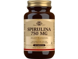 Complemento Alimentar SOLGAR Espirulina (80 cápsulas vegetais)