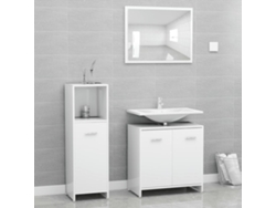 Pcs Conjunto De Móveis De Banheiro Compensado Branco Wsd17114 Lovely Home