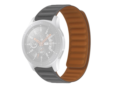 Correa de Silicona magnético para Samsung Galaxy Watch 5 40mm/44mm/Watch 5 Pro 45mm - canoso