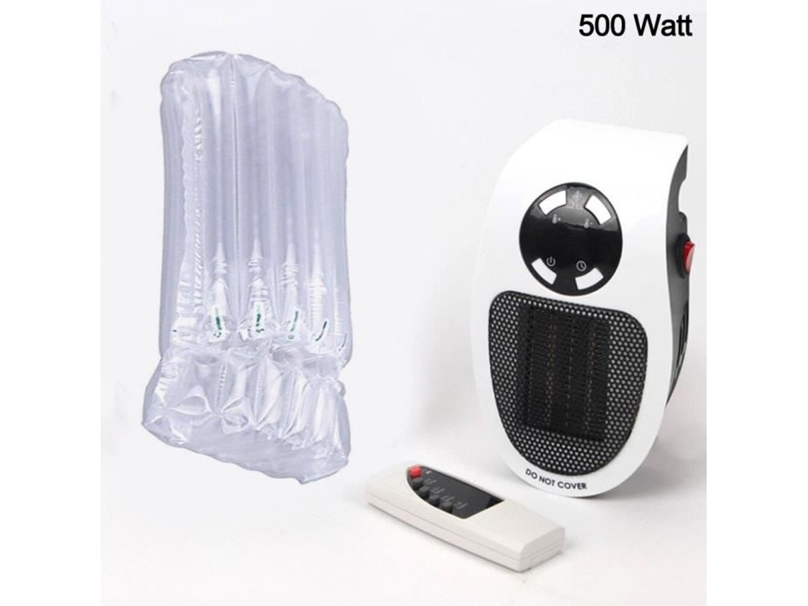 Calentador de espacio Calentador eléctrico para oficina Calentador de pared Estufa Radiador Máquina para H-Sin caja-500W