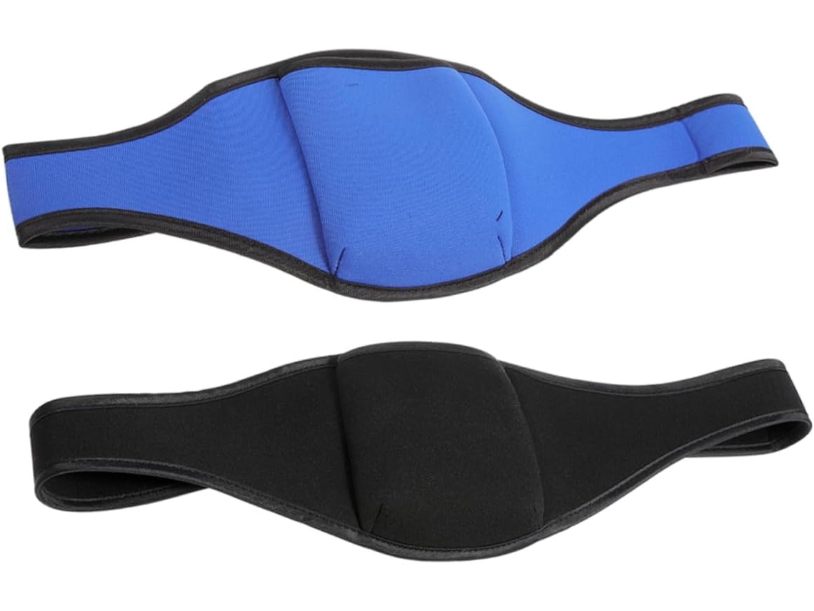 Bolsa De Neopreno Ajustable De 2 Piezas Para Micrófono, Portátil Y Absorbente Del Sudor, Ideal Para Instructores.