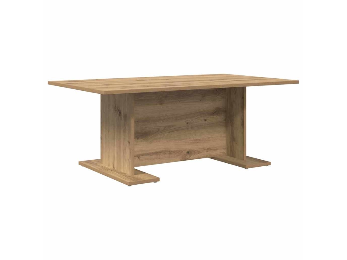 Mesa de centro HARLANV1 con tablero de roble artesanal (103,5 x 60 x 40 cm)