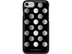 Funda iPhone 6, 6s, 7, 8 TRUSSARDI Mirror Negro