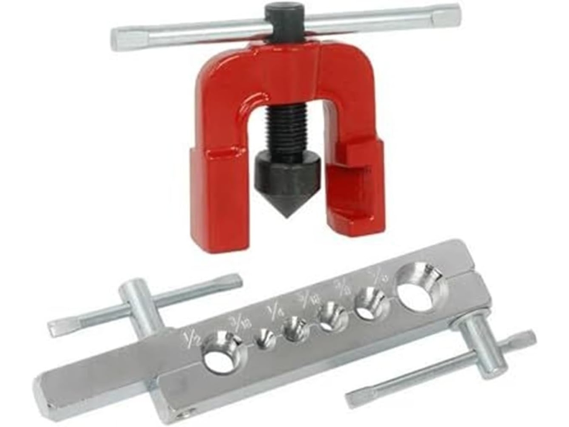 Kit De Herramientas Para Abocardar Y Cortar Tubos Con Escariador Para Tubos De Cobre Y Aluminio.