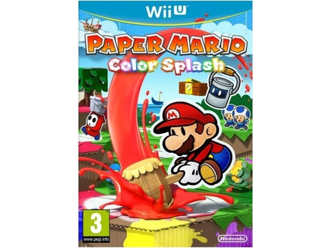 Juego Wii U Paper Mario Color Splash