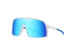 Gafas De Sol De Ciclismo Polarizadas Uv400 Anti-ultravioleta Gafas De Ciclismo De Bicicleta De Montaña Blanco Azul Gertiz