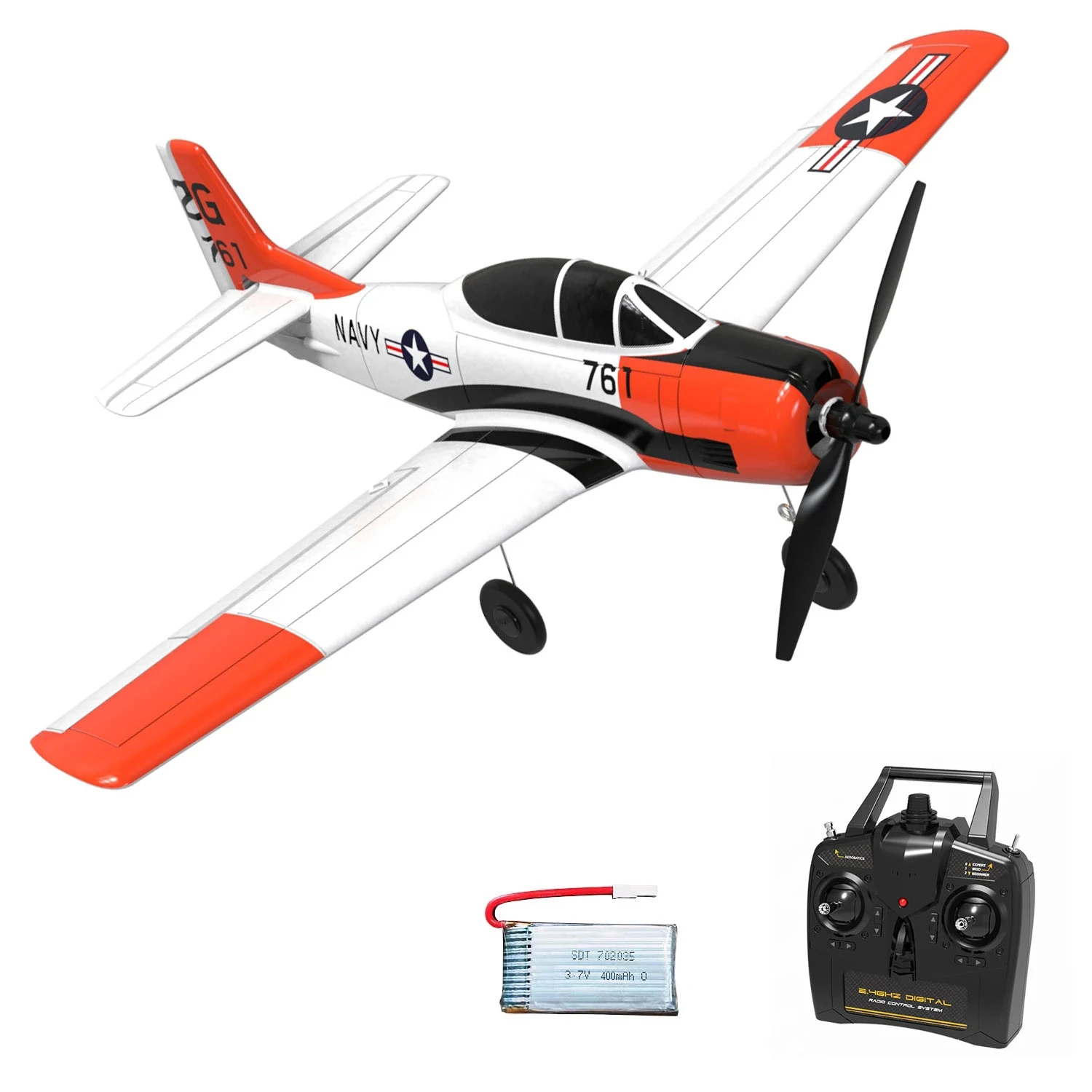 Avión Teledirigido, Equipado Con Sistema De Estabilidad Xpilot, Vuelo Acrobático Con Un Solo Botón.