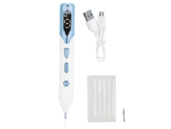 Lápiz Eléctrico Para Eliminar Pecas 9 Velocidades Ajustables Painless Remoción De Manchas Y Pigmentos Azul