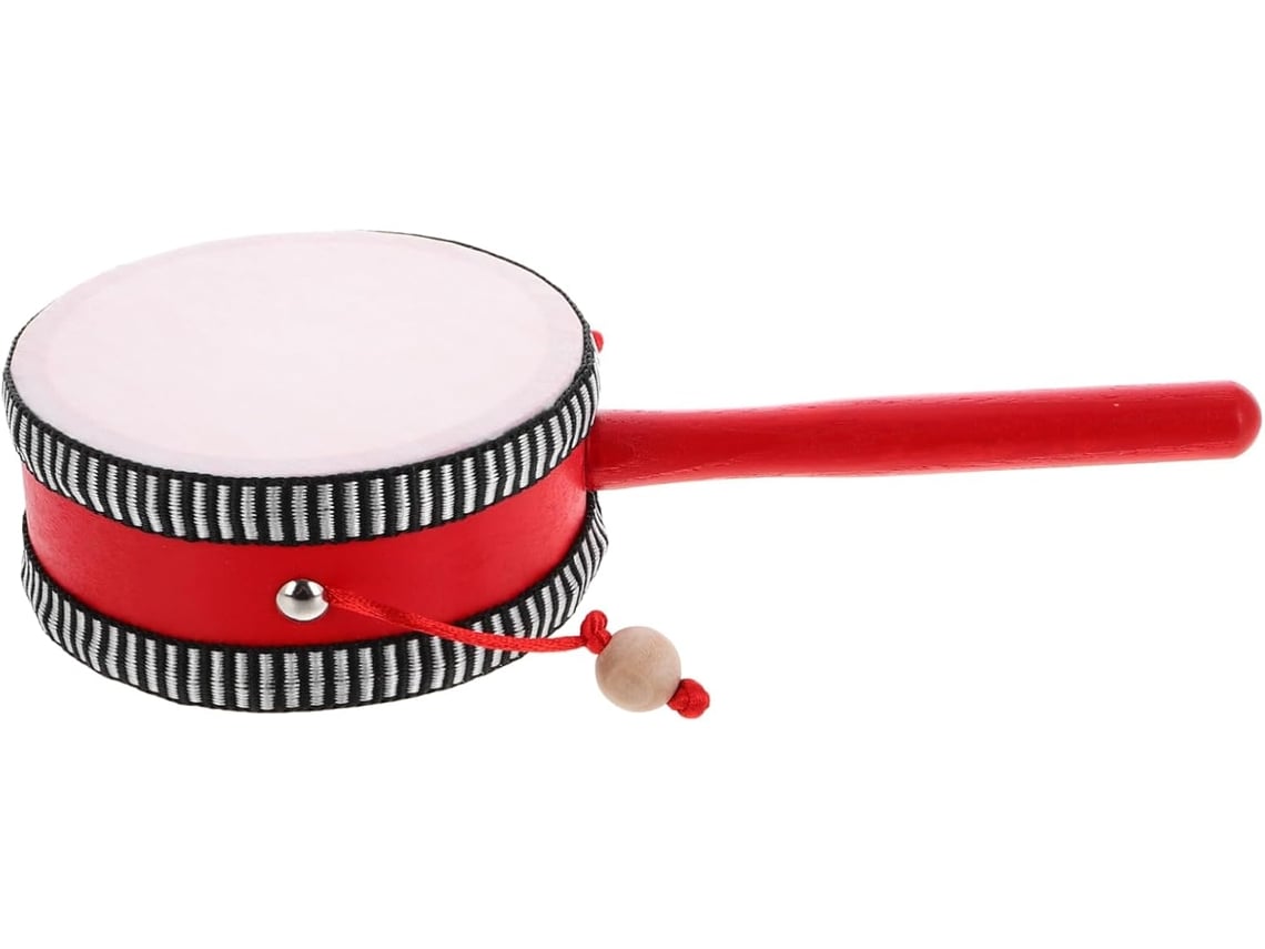 Tamborim Portátil De Mão Para Meninos E Meninas, Instrumento Musical