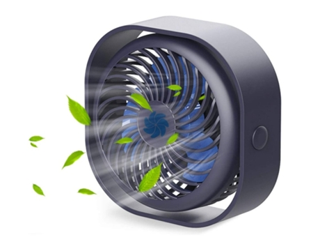 Mini ventilador ventilador USB ventilador de escritorio silencioso con batería de 2000 Mah mini ventilador portátil ventilador de escritorio con ro...