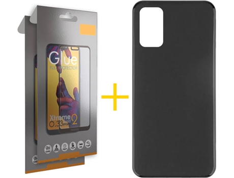 Kit Funda + 2 Protectores de Pantalla Oppo Find X3 Lite SKYHE Full Liso (Negro)