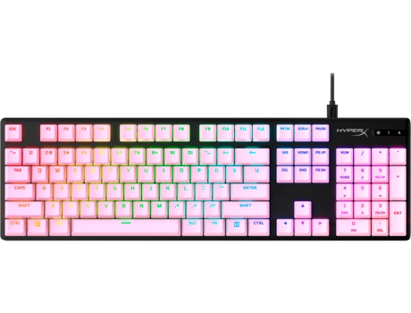 CONJUNTO TECLAS HYPERX PBT ROSA