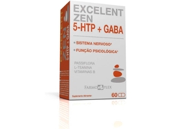 Complemento Alimentar FARMOPLEX Excelent Zen 5HTP+GABA (60 Capsulas)