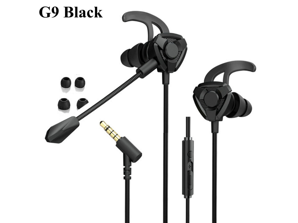 Auriculares Inalámbricos Juegos YIZHOOD Bluetooth Negro