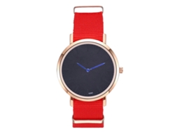 Reloj De Cuarzo Con Correa De Lona Nylon Para Hombres Y Mujeres De Ocio
