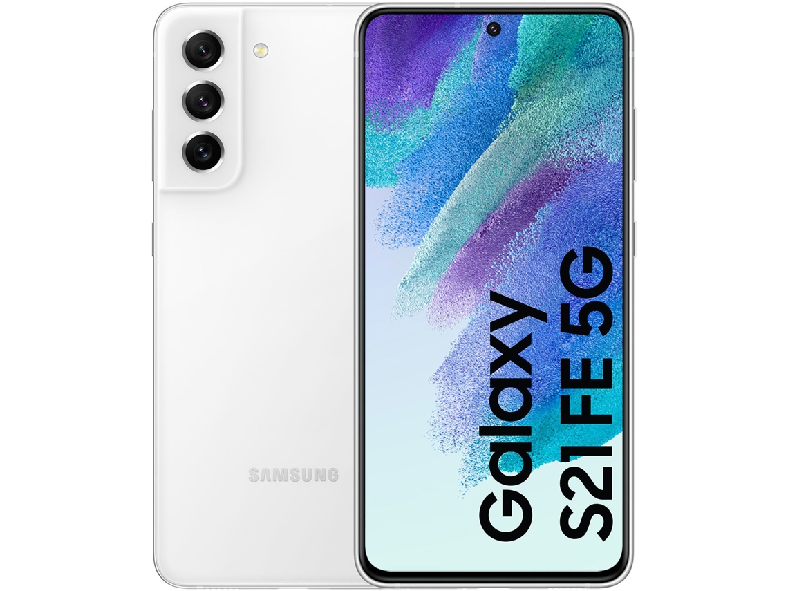Smartphone SAMSUNG Galaxy S21 FE 5G (Reacondicionado Como Nuevo - 128 GB - Blanco)