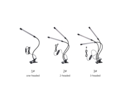 2026-luz De Crecimiento Led Para Plantas 3 Cabezas 27w 5v Usb Clip Con 3 Modos Espectro 3/6/12h Temporizador 5 Niveles De Brillo