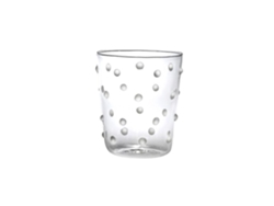 Vaso Zafferano Para Fiestas, Vidrio Blanco, 45 Cl, Juego De 6 Piezas