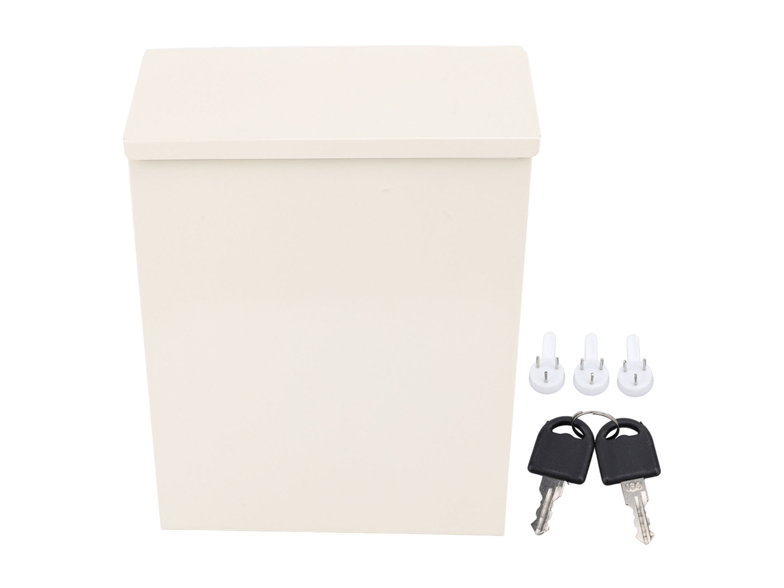 Ats-buzón Colgante Con Cerradura Estilo Vintage De Metal Para Hogar, Buzón Seguro, Caja De Sugerencias, Caja De Donaciones