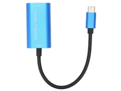 Placa De Captura De Vídeo 4k 1080p Para Gravação E Transmissão Ao Vivo De Jogos No Pc Com Conexão Usb-c