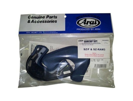 Carrillera de espuma para cascos de moto Arai SZ/RAM3