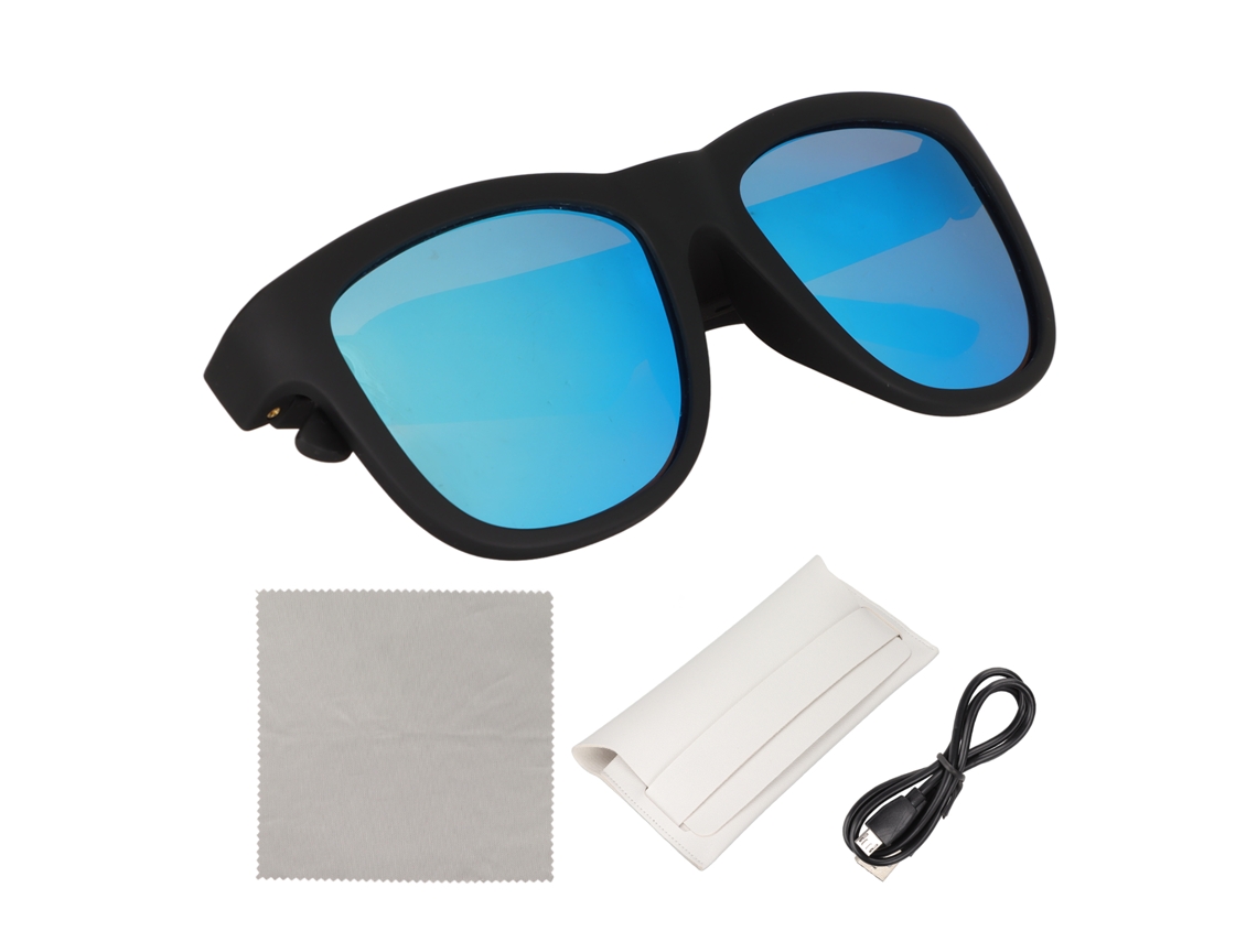 Gafas Inteligentes Bluetooth Con Control Por Voz, Escucha De Música Abierta Y Llamadas