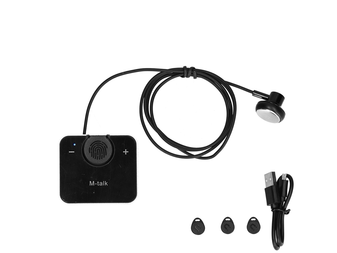Fone De Ouvido Bluetooth 4.2 Sem Fio Monaural Colar Para Atendimento Ao Cliente Com Microfone