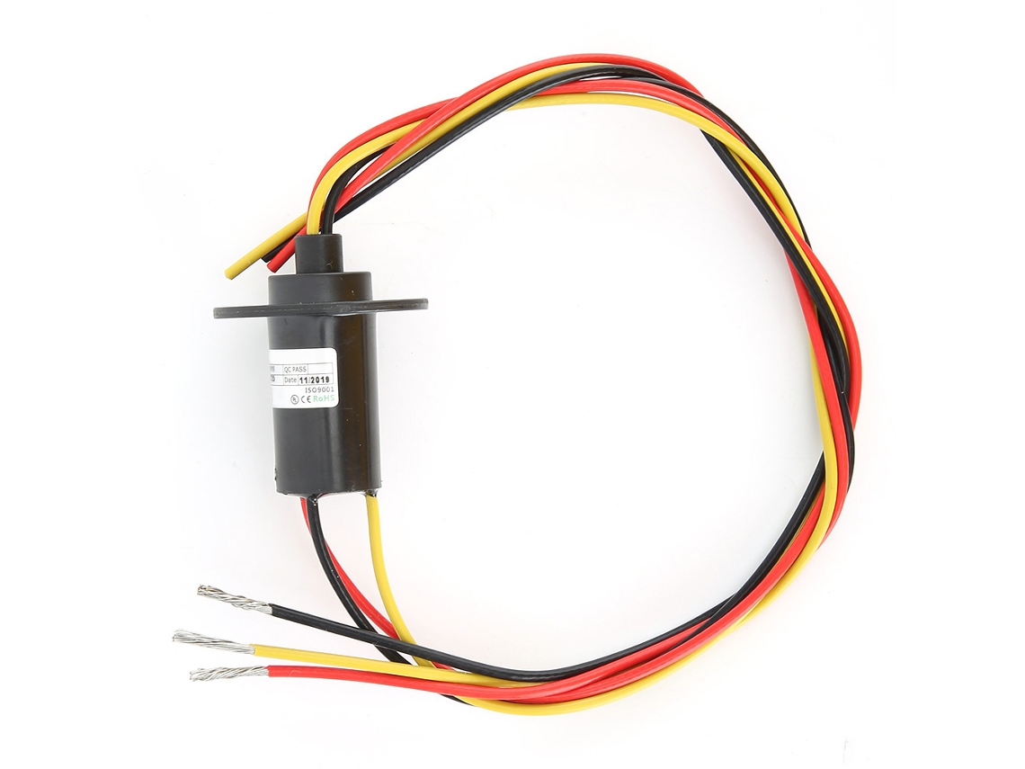 Anillo Colector Conductor De Alta Potencia Mw1330, De Metal Precioso, Con Carcasa De Pbt, Ip51, 30 A, 0-600 Vca/vcc