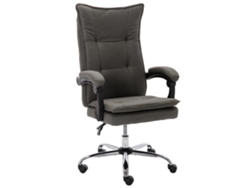 Silla de Oficina Ajustable en Altura Tela Gris M33766