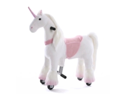 Caballo Mecánico Para Niños Vrooomy S - 4 A 9 Años - Caballo De Juguete - Rosa
