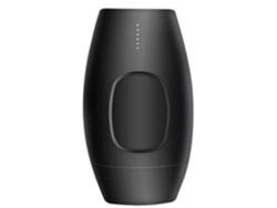 Depiladora de luz pulsada de 600.000 flashes, apta para mujeres y hombres, depiladora profesional IPL Yizhood (negra)
