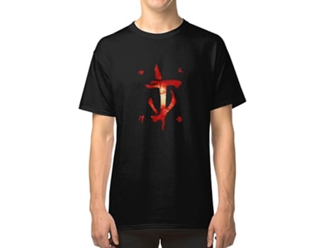 Camiseta ROCKINSTONE Doom Slayer Symbol Algodón para Hombre (3XL)